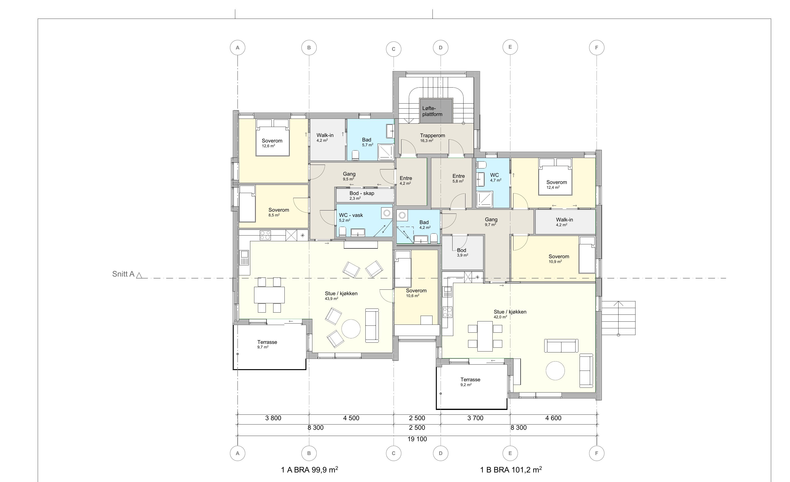Floor — Building 1