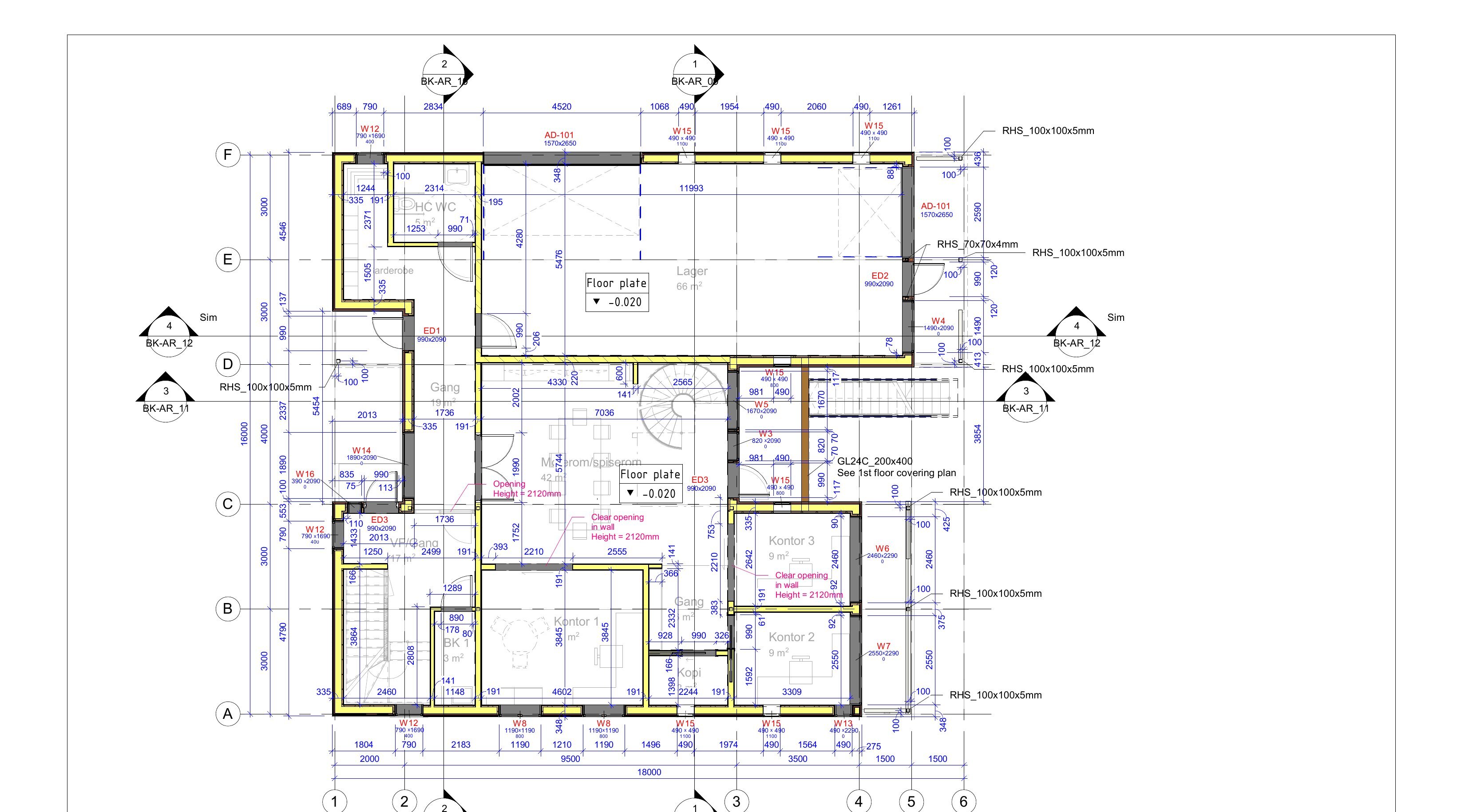 1st floor