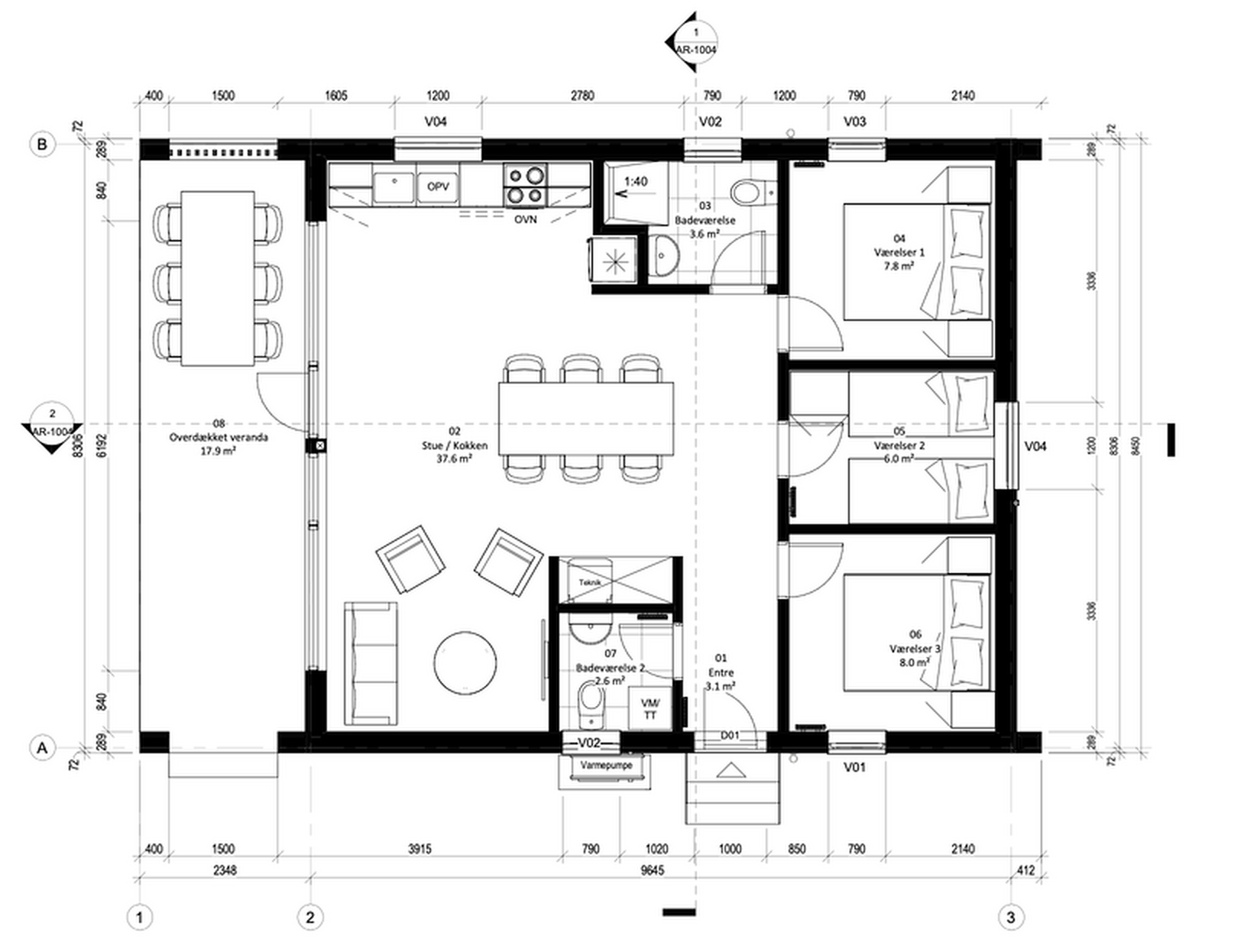 Dom Danija — Standard · 101 m²