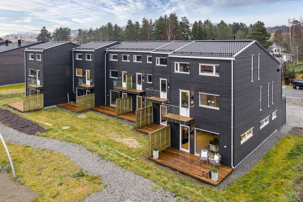 Dom szkieletowy w Norwegii — projekt 5