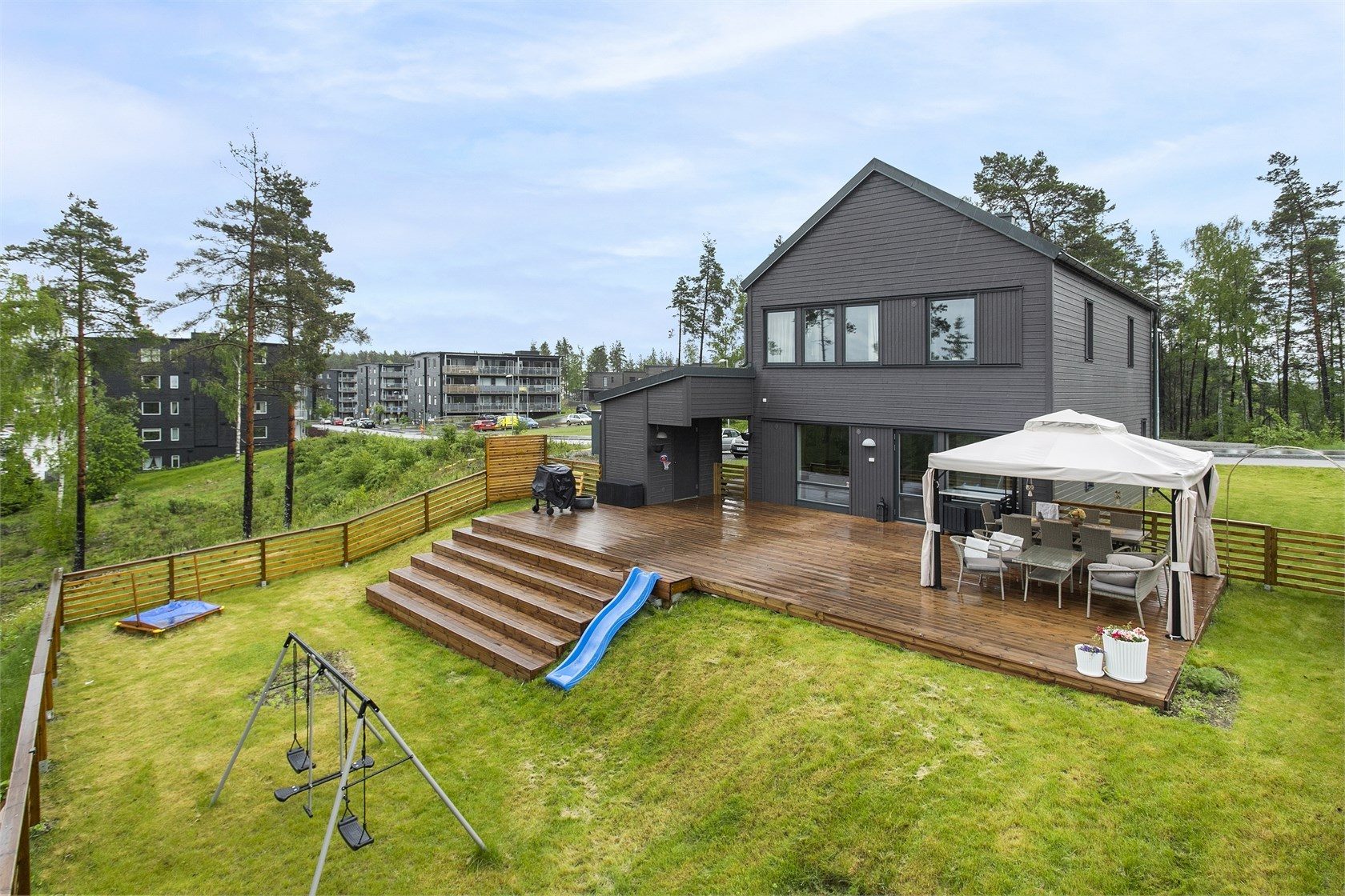 Dom szkieletowy w Szwecji — projekt 3